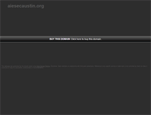 Tablet Screenshot of aiesecaustin.org